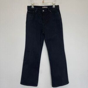 Levis 512 Women's Jeans Bootcut Perfectly Slimming Black Size 12M Dark Stretch